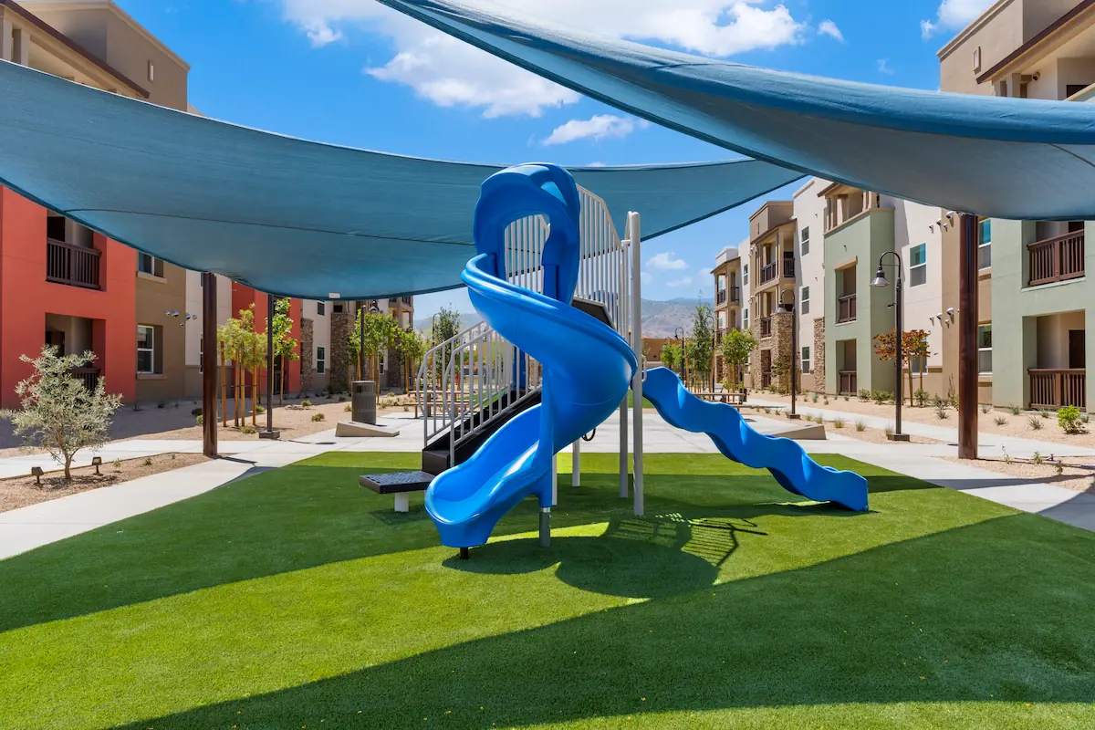Playground Slide - Terra Vista Community Amenities