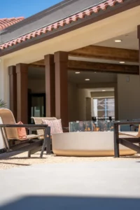 Terra Vista Community Amenities Outdoor Fireplace