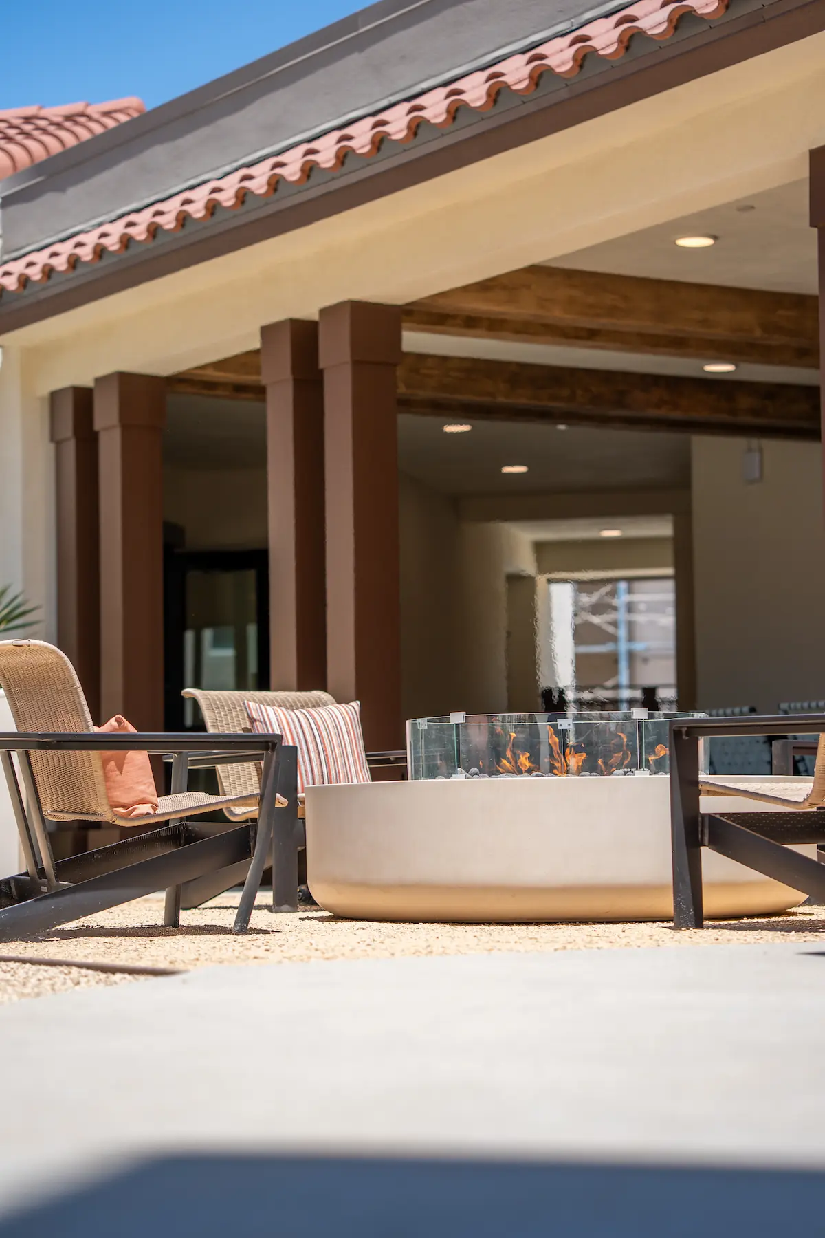 Terra Vista Community Amenities Outdoor Fireplace