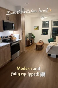 Resident photo of thier kitchen